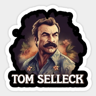 Tom Selleck Sticker